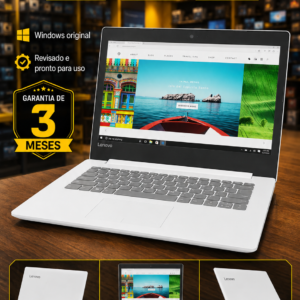Lenovo IdeaPad 320-14IKB — Core i3 6ª Geração — 4GB RAM — SSD 240GB — Tela 14"